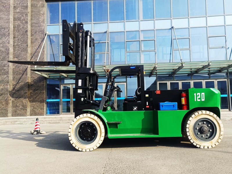 Customized 12 tons electric forklift  will be shipped to Latin America