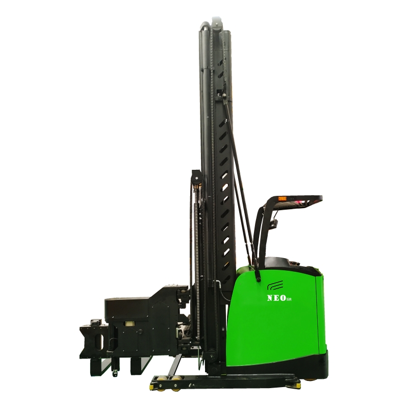 Stand on VNA pallet stacker