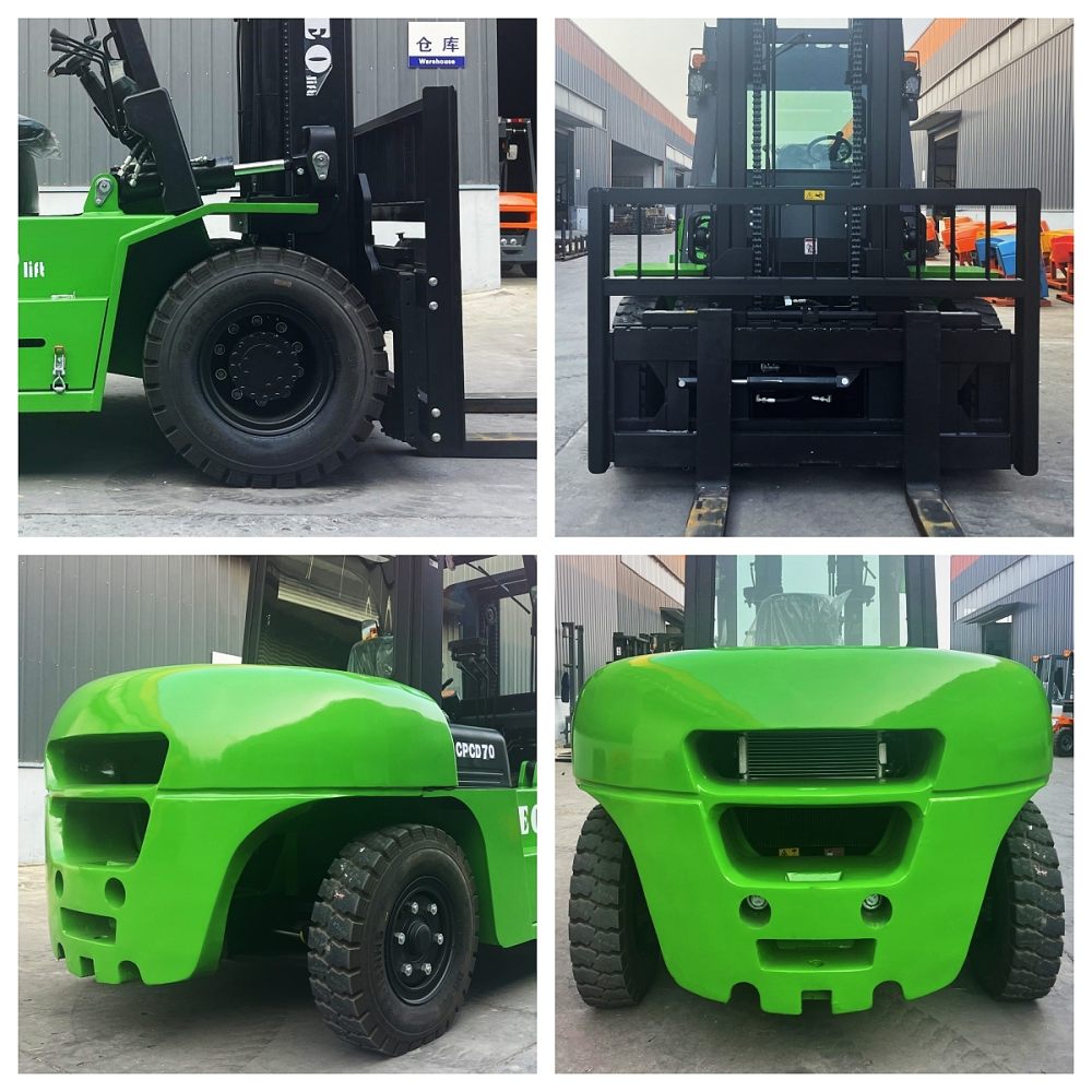 Details of 7tons to 12tons heavy duty diesel forklift truck 