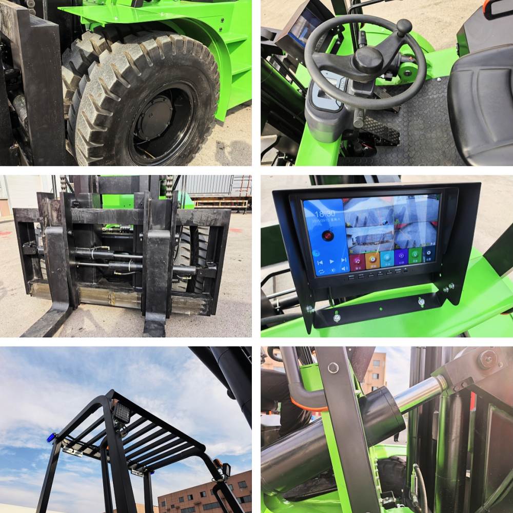 Details of 13-20 Tons Heavy Duty Electric Counterbalance Forklift